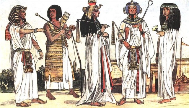 Национальная одежда египтян