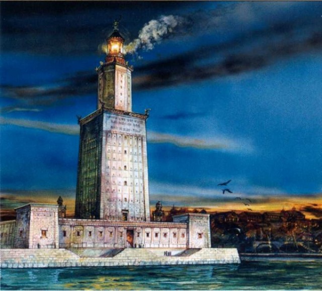 Александрийский маяк. Остров Фарос