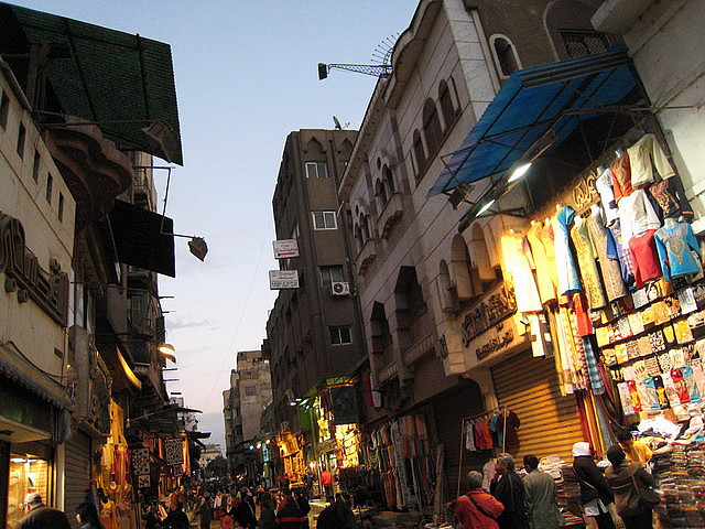 Район Хан аль-Халили. Каир