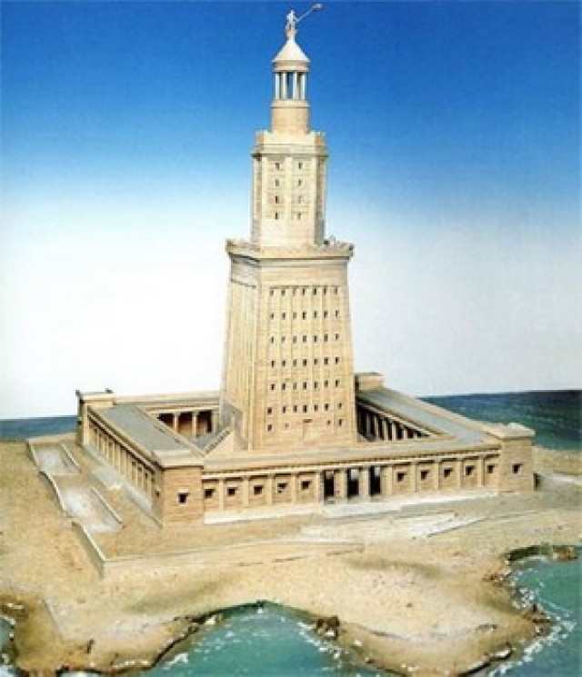 Александрийский маяк. Остров Фарос