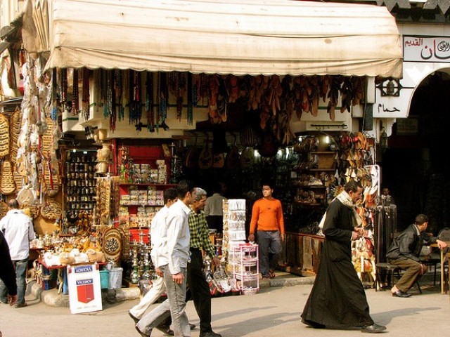 Восточный базар в Каире